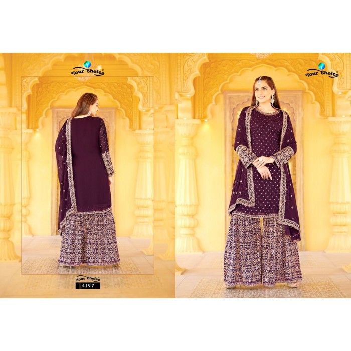 Your Choice Hayaat Georgette Salwar Suits